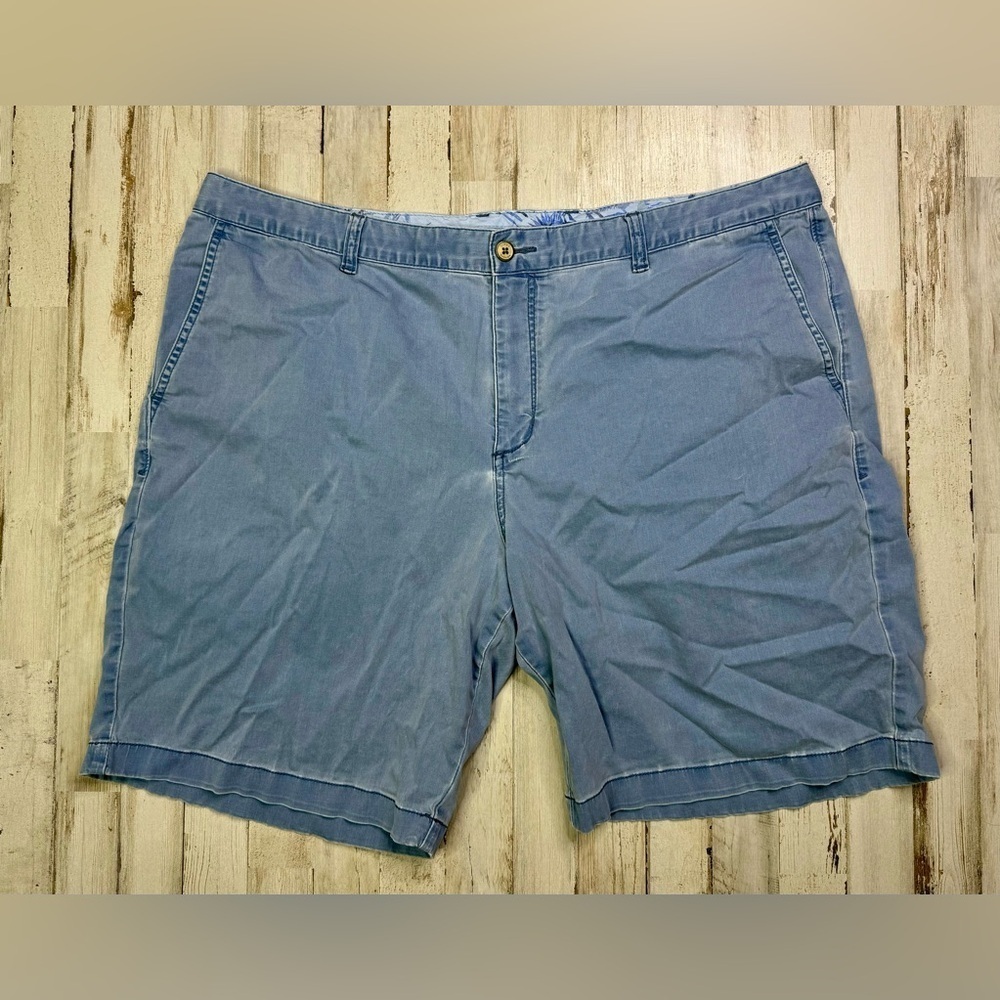Tommy Bahama Chino Shorts Men's 42 Performance Athletic Blue